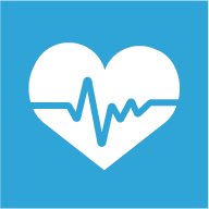 Health heartbeat icon